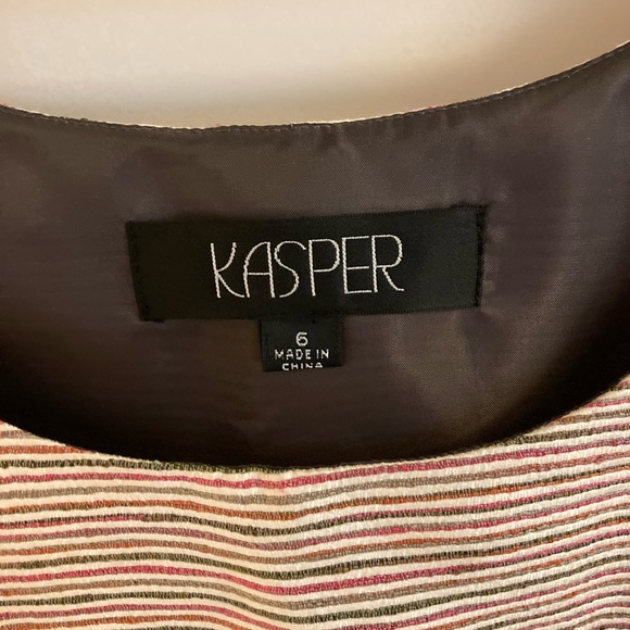 Kasper striped blazer with matching shell - Picture 3 of 13